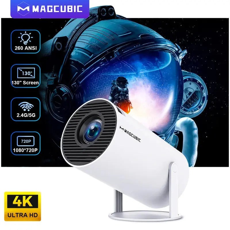 Projector HY300 PRO 4K Android 11 Dual Wifi6 260ANSI Allwinner H713 BT5.0 1080P 1280*720P Home Cinema Outdoor Projetor https://www.aliexpress.com/item/3256806122847173.html