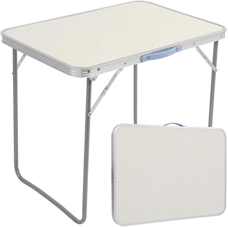 3ft Plastic Folding Table, Indoor Outdoor Heavy Duty Portable w/Handle and Steel Legs for Camping, Dining, Party, White (3ft) https://www.amazon.com/dp/B09XMW29KP