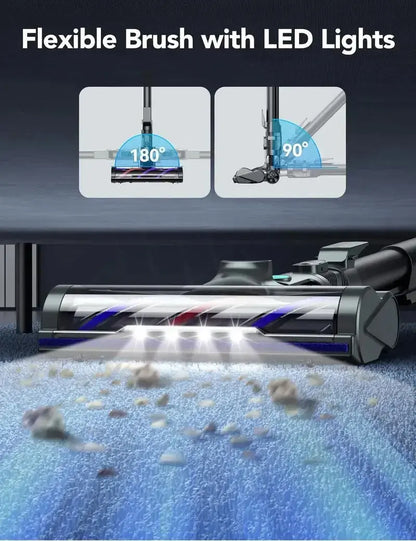 Cordless Vacuum Cleaner with 23Kpa and 30Mins Runtime for Pet Hair Hardwood Carpet, Halloween Bundle Available https://www.aliexpress.com/item/3256807716427417.html