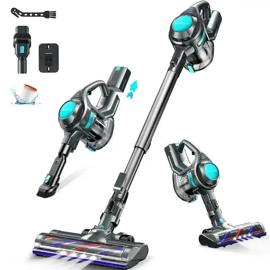 Cordless Vacuum Cleaner with 23Kpa and 30Mins Runtime for Pet Hair Hardwood Carpet, Halloween Bundle Available https://www.aliexpress.com/item/3256807716427417.html