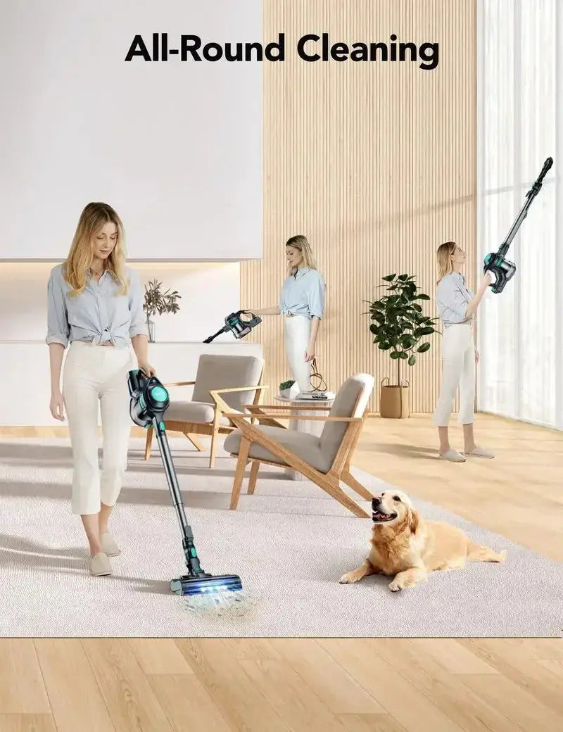 Cordless Vacuum Cleaner with 23Kpa and 30Mins Runtime for Pet Hair Hardwood Carpet, Halloween Bundle Available https://www.aliexpress.com/item/3256807716427417.html