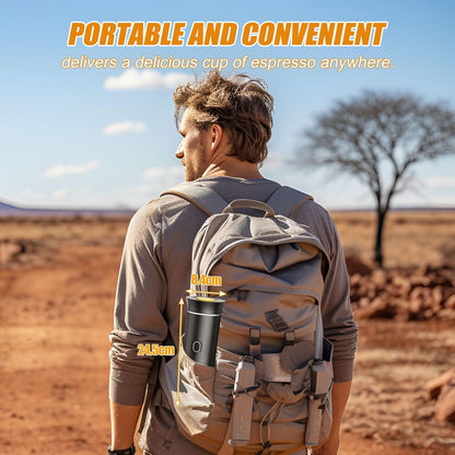 Portable Electric Espresso Maker, 20 bar Mini Travel Coffee maker, Expresso Coffee Machines with USB-C,3-in-1 Car Coffee Maker Self-Heating, Ground Coffee & Capsule(Ns&DG) for Office, Camping, RV https://www.amazon.com/dp/B0DLGVYVJJ