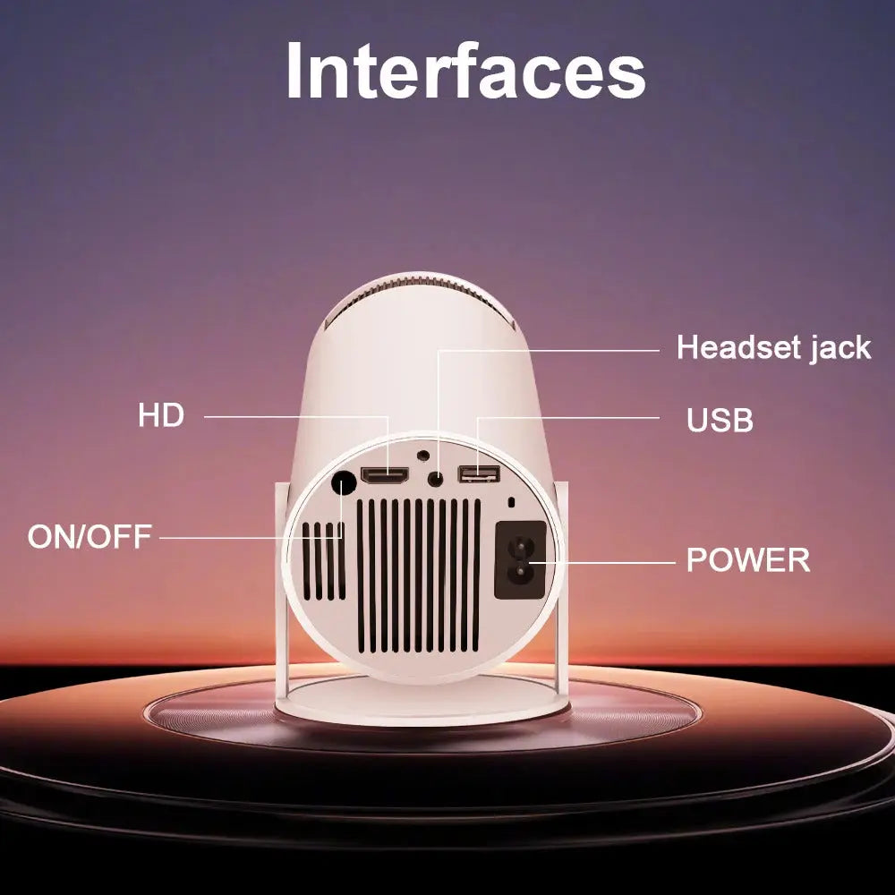 Projector HY300 PRO 4K Android 11 Dual Wifi6 260ANSI Allwinner H713 BT5.0 1080P 1280*720P Home Cinema Outdoor Projetor https://www.aliexpress.com/item/3256806122847173.html