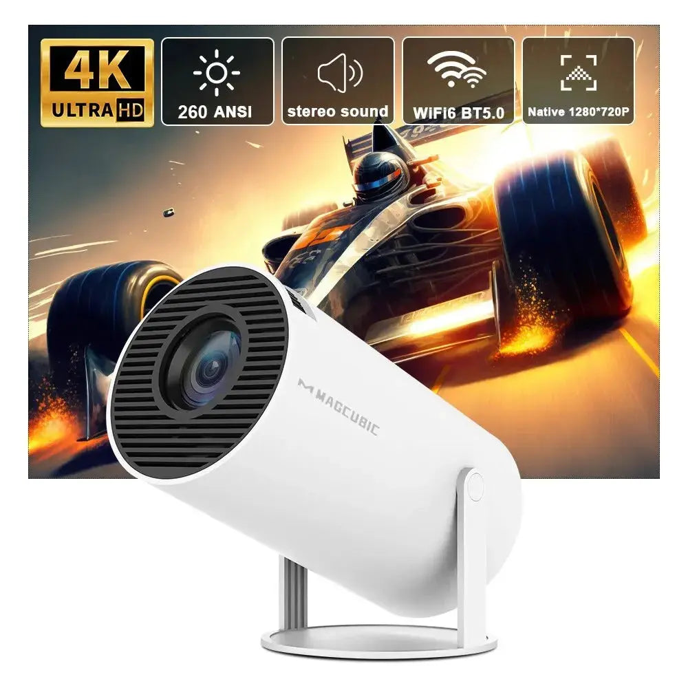 Projector HY300 PRO 4K Android 11 Dual Wifi6 260ANSI Allwinner H713 BT5.0 1080P 1280*720P Home Cinema Outdoor Projetor https://www.aliexpress.com/item/3256806122847173.html