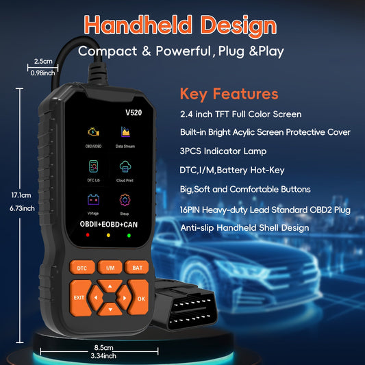 Professional OBD2 Scanner Diagnostic Tool, Enhanced Auto Check Engine Code Reader with Reset, 35,901 DTC Cloud Print I/M Readiness OBDII/EOBD Car Diagnostic Scan Tools for Vehicles After 1996 https://www.temu.com/search_result.html?search_key=601099578040148