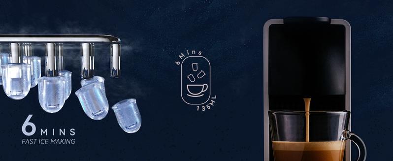 Portable Countertop Ice Maker, 9 Ice Cubes in 6 Minutes, 26 lbs Daily Output,Self-Cleaning with Ice Bags, Scoop, and Basket Kitchenware Home https://shop.tiktok.com/view/product/1729385932735549897?region=US&locale=zh