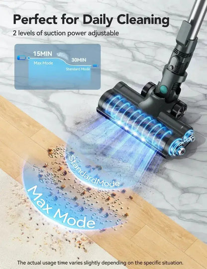 Cordless Vacuum Cleaner with 23Kpa and 30Mins Runtime for Pet Hair Hardwood Carpet, Halloween Bundle Available https://www.aliexpress.com/item/3256807716427417.html