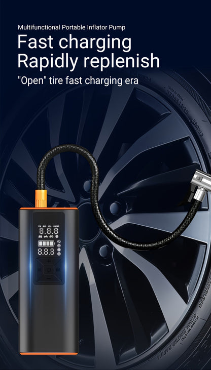 [Digital Tire Inflator] 150 PSI Portable Tire Inflator, Air Compressor Air Pump - Digital Pressure Gauge, Strong Light For Car, Motorcycle, Electric Bike, And Bicycle https://www.temu.com/search_result.html?search_key=601099955031897