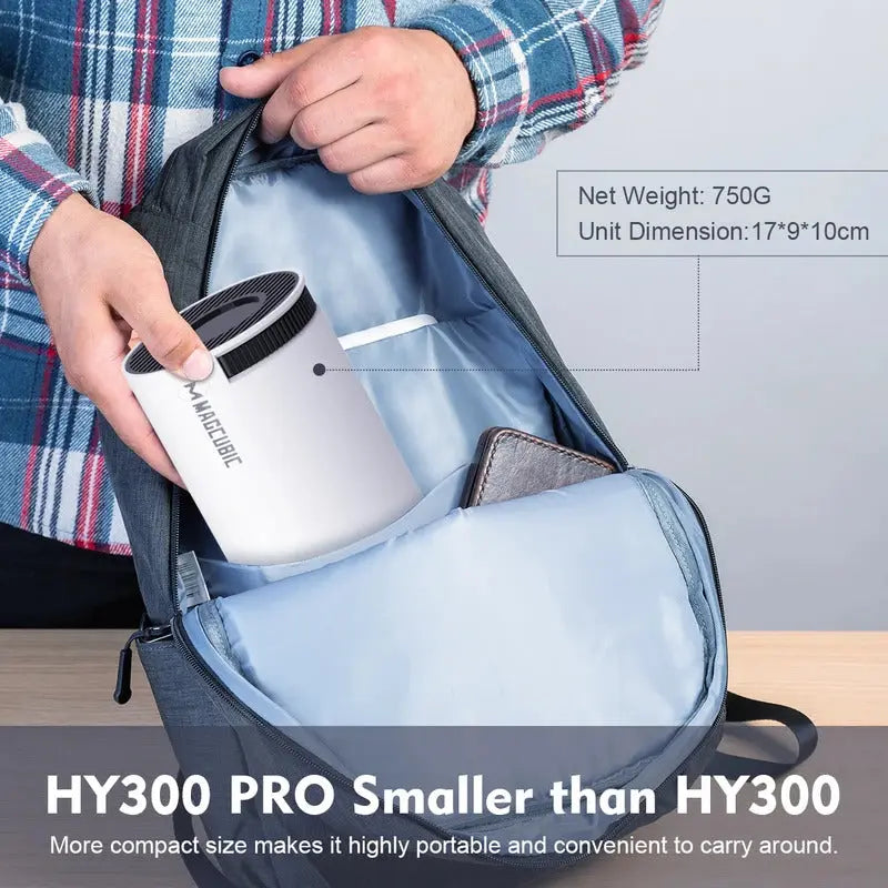 Projector HY300 PRO 4K Android 11 Dual Wifi6 260ANSI Allwinner H713 BT5.0 1080P 1280*720P Home Cinema Outdoor Projetor https://www.aliexpress.com/item/3256806122847173.html
