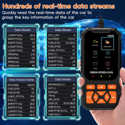 Professional OBD2 Scanner Diagnostic Tool, Enhanced Auto Check Engine Code Reader with Reset, 35,901 DTC Cloud Print I/M Readiness OBDII/EOBD Car Diagnostic Scan Tools for Vehicles After 1996 https://www.temu.com/search_result.html?search_key=601099578040148