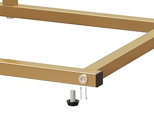 Function Home C Shaped End Table, Small Side Tables for Sofa Bed, Couch Tables That Slide Under, Drink Snack Table for Living Room Bedroom Small Space, White Wood Top and Gold Metal Frame https://www.amazon.com/dp/B0BNFMGQQ1