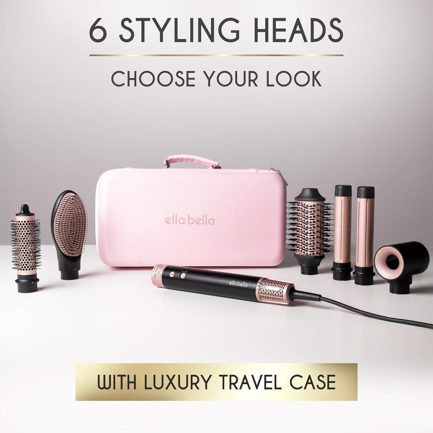 6 in 1 Professional Hot Air Styler • Powerful Hair Dryer & Straightener Set • Styling Without Heat Damage • Fast Drying Curling Volumizing Straightening • Includes Protective Travel Case https://www.amazon.com/dp/B0CN3XNVJT