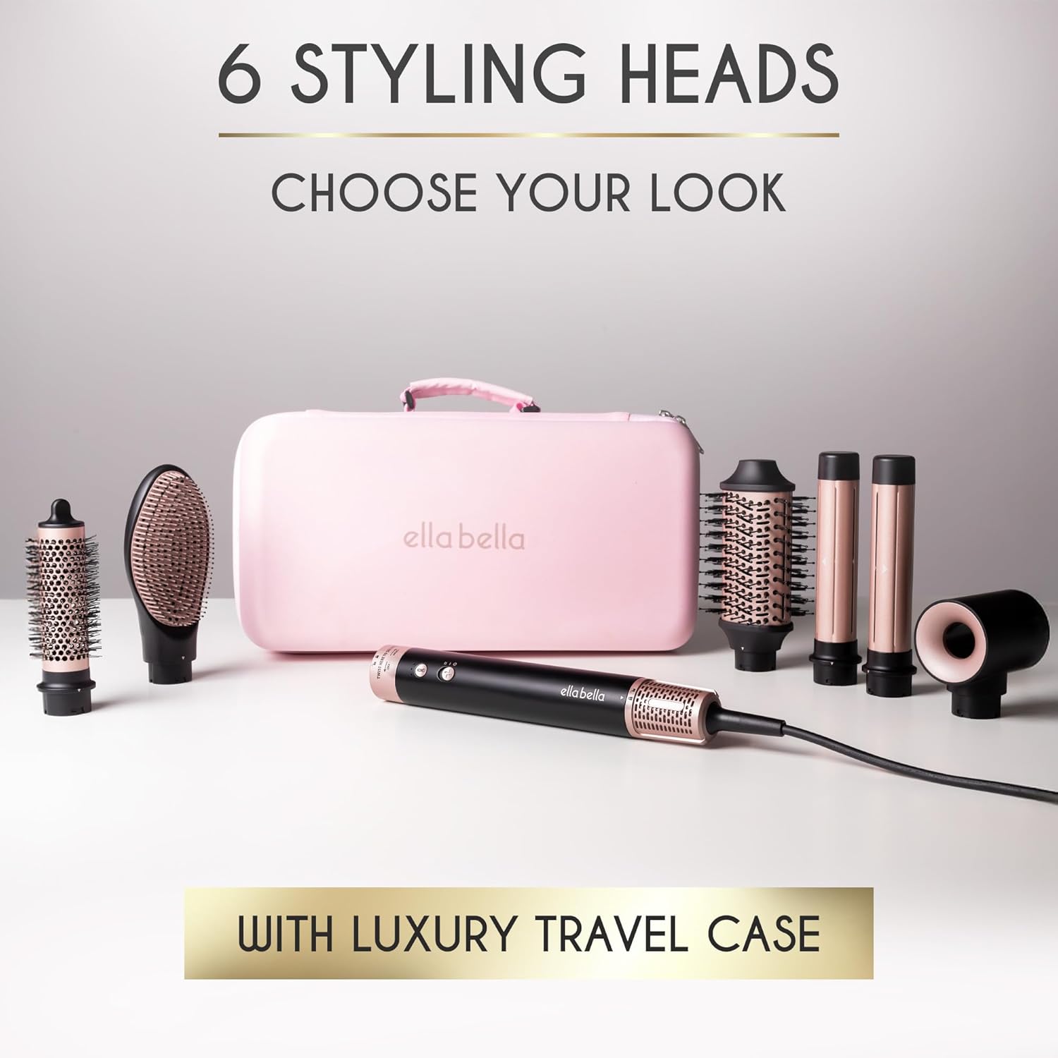 6 in 1 Professional Hot Air Styler • Powerful Hair Dryer & Straightener Set • Styling Without Heat Damage • Fast Drying Curling Volumizing Straightening • Includes Protective Travel Case https://www.amazon.com/dp/B0CN3XNVJT