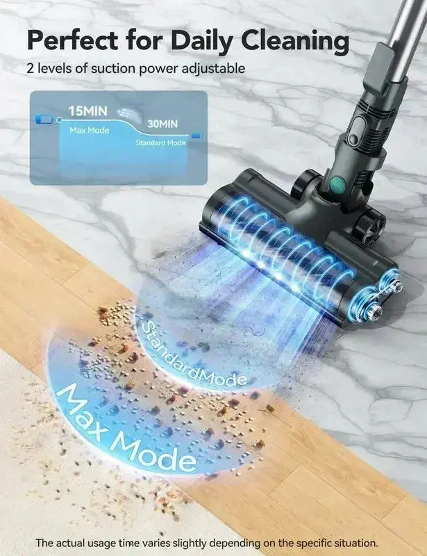 Cordless Vacuum Cleaner with 23Kpa and 30Mins Runtime for Pet Hair Hardwood Carpet, Halloween Bundle Available https://www.aliexpress.com/item/3256807716427417.html