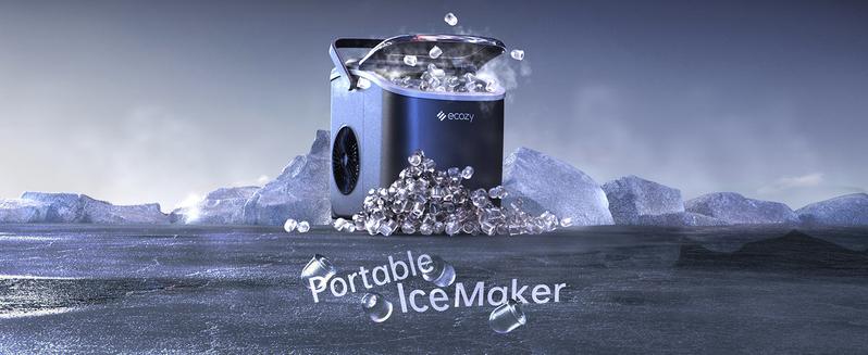 Portable Countertop Ice Maker, 9 Ice Cubes in 6 Minutes, 26 lbs Daily Output,Self-Cleaning with Ice Bags, Scoop, and Basket Kitchenware Home https://shop.tiktok.com/view/product/1729385932735549897?region=US&locale=zh
