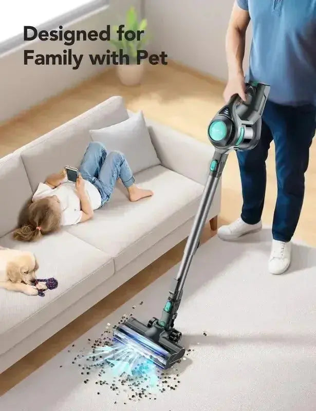 Cordless Vacuum Cleaner with 23Kpa and 30Mins Runtime for Pet Hair Hardwood Carpet, Halloween Bundle Available https://www.aliexpress.com/item/3256807716427417.html