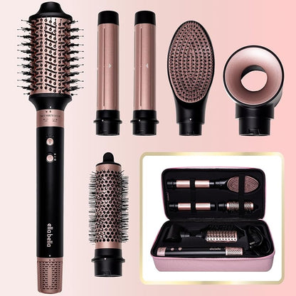 6 in 1 Professional Hot Air Styler • Powerful Hair Dryer & Straightener Set • Styling Without Heat Damage • Fast Drying Curling Volumizing Straightening • Includes Protective Travel Case https://www.amazon.com/dp/B0CN3XNVJT